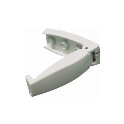 Single Baggage Door Catch - White