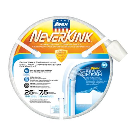 Teknor Apex Neverkink 5/8" X 25' RV Hose