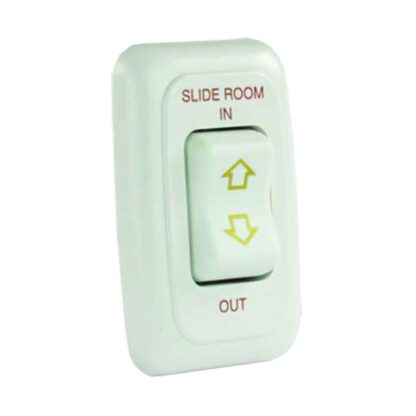 Slide Out Switch w/ Bezel  - White