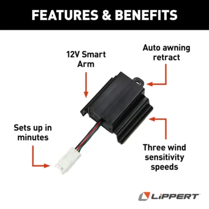 Lippert Components Smart Arm Wind Senor Kit - Image 2