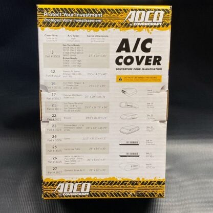 Duo-Therm AC Vinyl Cover High Profile White #3 - Image 2