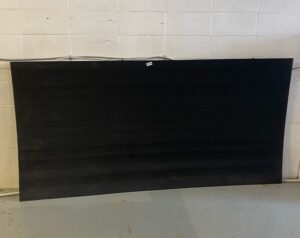 Corrugated Underbelly Plastic Sheet 4 x 8 Black
