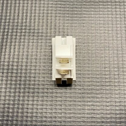 On Off Switch White With Gold Print - Image 3