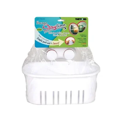 Thetford Staytion Storage Basket Suction Holder for RV (REG. $28.99 – CLEAR. $21.74)