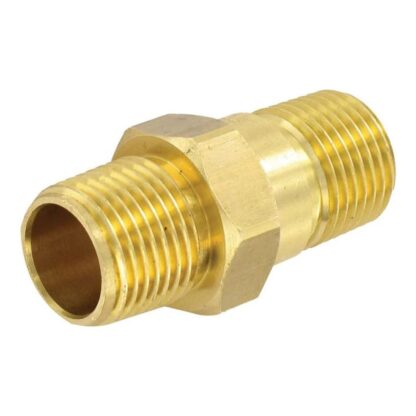 Brass Check Valve Back-Flow Preventer - 1/2" MPT x 1/2" MPT