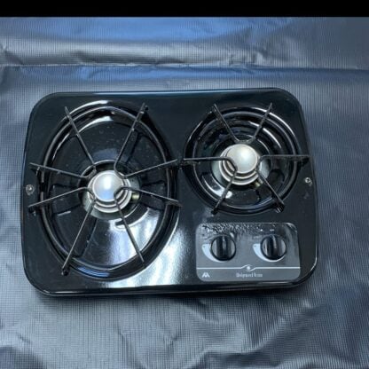 Used Atwood 2 Burner Cooktop Black