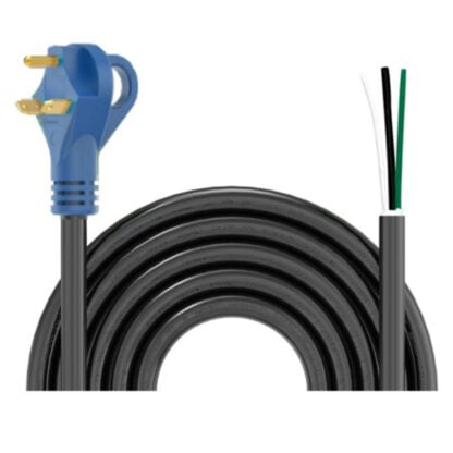 EDMONTON RV 30A Hard Wire RV Power Cord (Stripped One End)