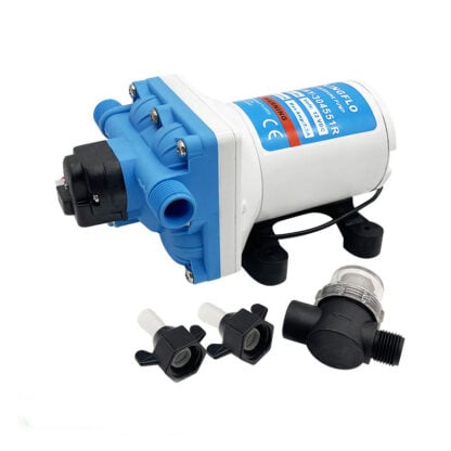 EDMONTON RV 12V Fresh Water Pump - 55PSI 3GPM