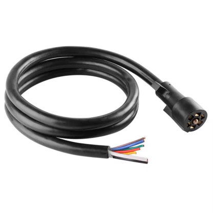 EDMONTON RV 8FT Replacement 7-Way Trailer Cord/Plug