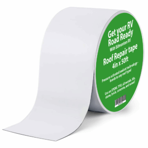 RV Rubber Roof Repair Tape 4" White (Per Foot)