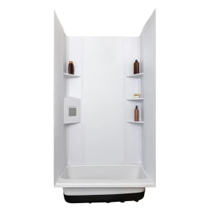 Bathtub Modular Surround Kit - White