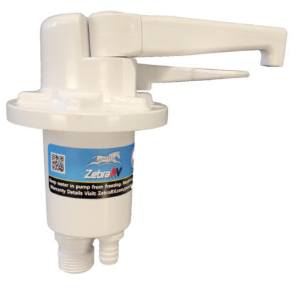 Zebra RV (R3700-Polar White) Combo Water Pump