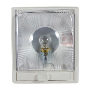 Arcon 11824 Double Light with Optic Lens and White Base