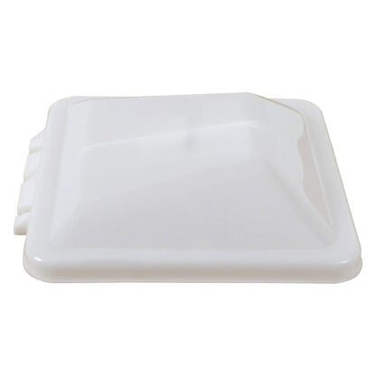 Ventline Dexter RV White 14" Replacement Dome Lid - Wedge Hinge