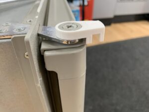 Discontinued travel latch for discontinued Dometic fridge