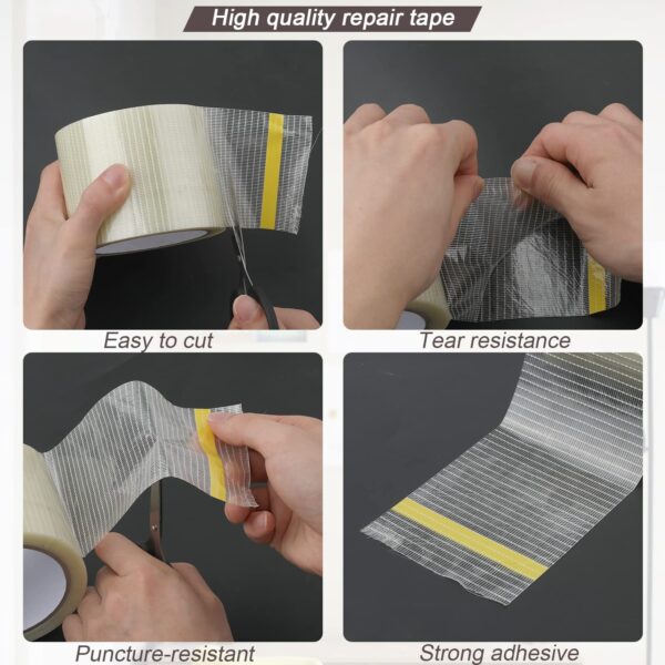 Reinforced Waterproof and Tear Resistant Awning Repair Tape 3" Width - Image 2