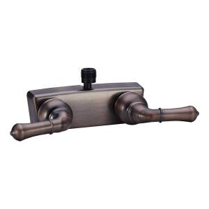 Dura Faucet (DF-SA100C-ORB) RV Shower Faucet Valve Diverter with Classical Handles (Oil Rubbed Bronze)