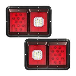 Bargman 84 Series Aftermarket Stop/Turn/Reverse Light Kit - Double Light