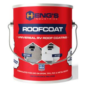 HENG'S Industries Rubber Roof Coating - 1 Gallon | Waterproof & UV Resistant