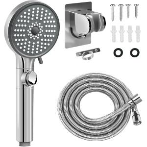 RV Deluxe Shower Head & Hose Kit 60 Inch Stainless