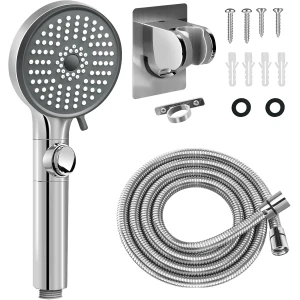 RV Deluxe Shower Head & Hose Kit 60 Inch Stainless