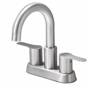 RV Bathroom Faucet Deck Mount - Brushed Nickel