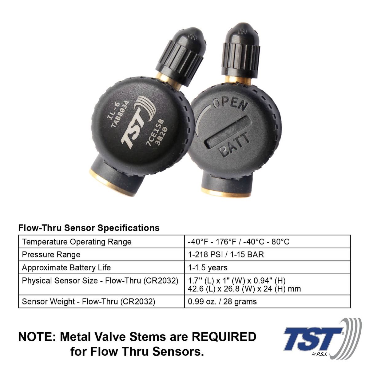 TST 507 Series 4 Flow Thru Sensor TPMS System Color Display and Repeater - Image 3