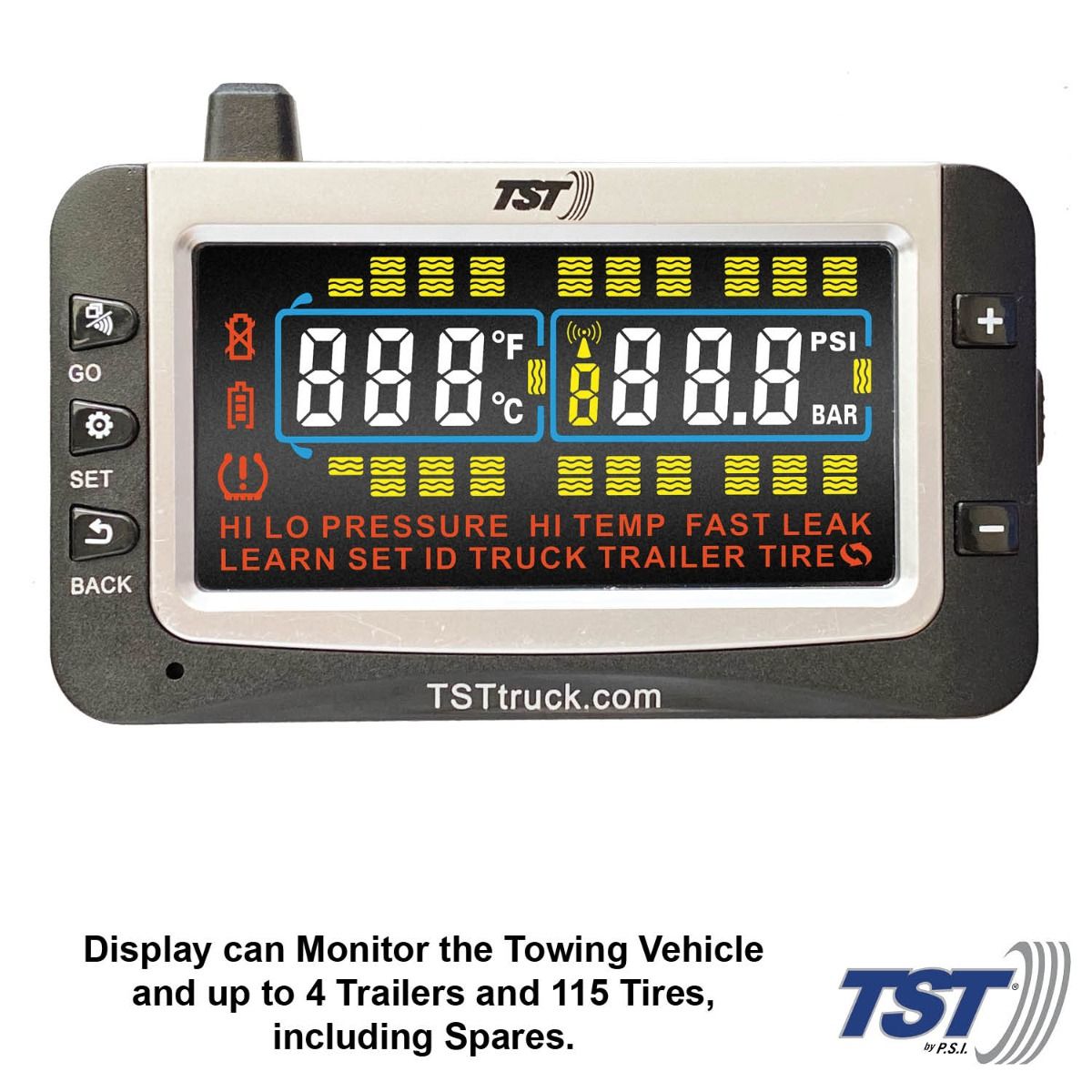TST 507 Series 4 Flow Thru Sensor TPMS System Color Display and Repeater - Image 5