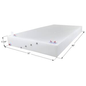 Fresh Water Tank 42 Gal 60" x 31" x 5-3/4"