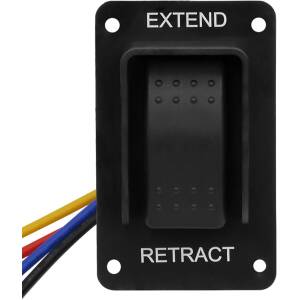Lippert Replacement RV Power Stabilizer Switch - Black