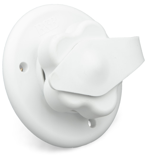 Thetford City Water Flush Mount Polar White - Male Thread - Image 3