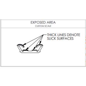 Kinro 8600 Window Track Seal - Per Foot