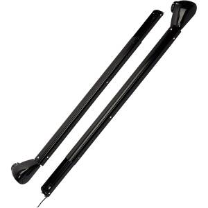 Carefree Travel'r Adjustable Pitch RV Awning Hardware Set - Black