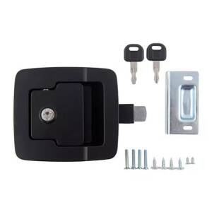 AP Products Baggage Door Slam Latch w/ Keys - Black