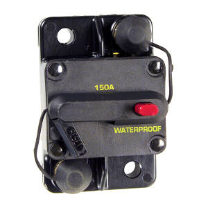 Grote Surface Mount Circuit Breaker w/ Reset - 150 Amp